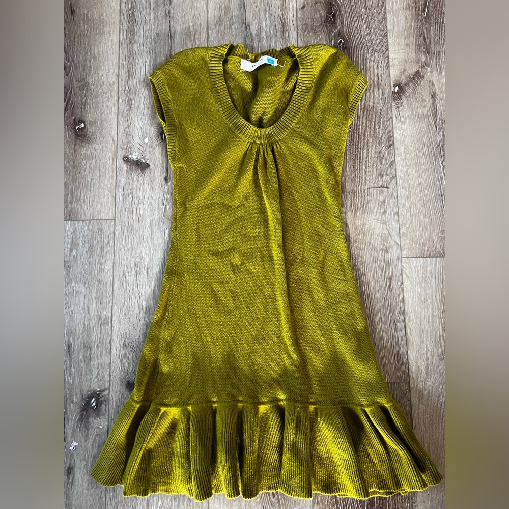 Sparrow green sweater dress